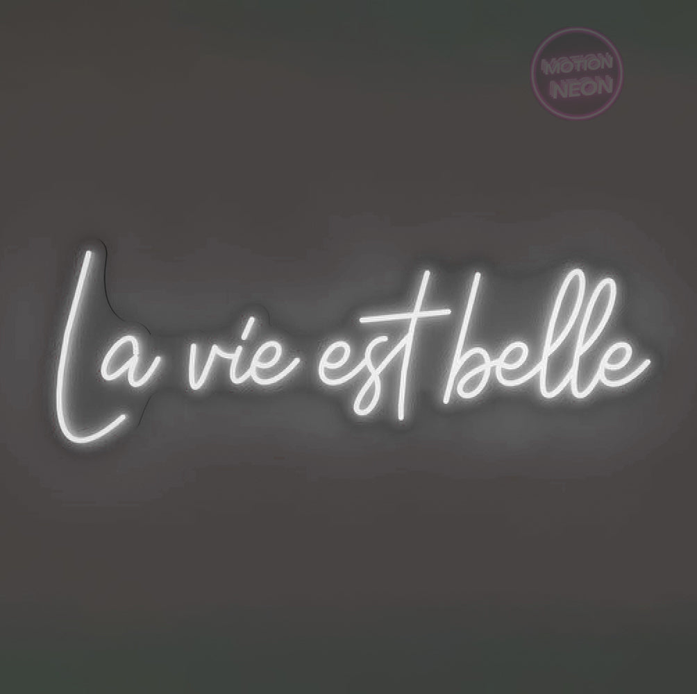 La vie est belle