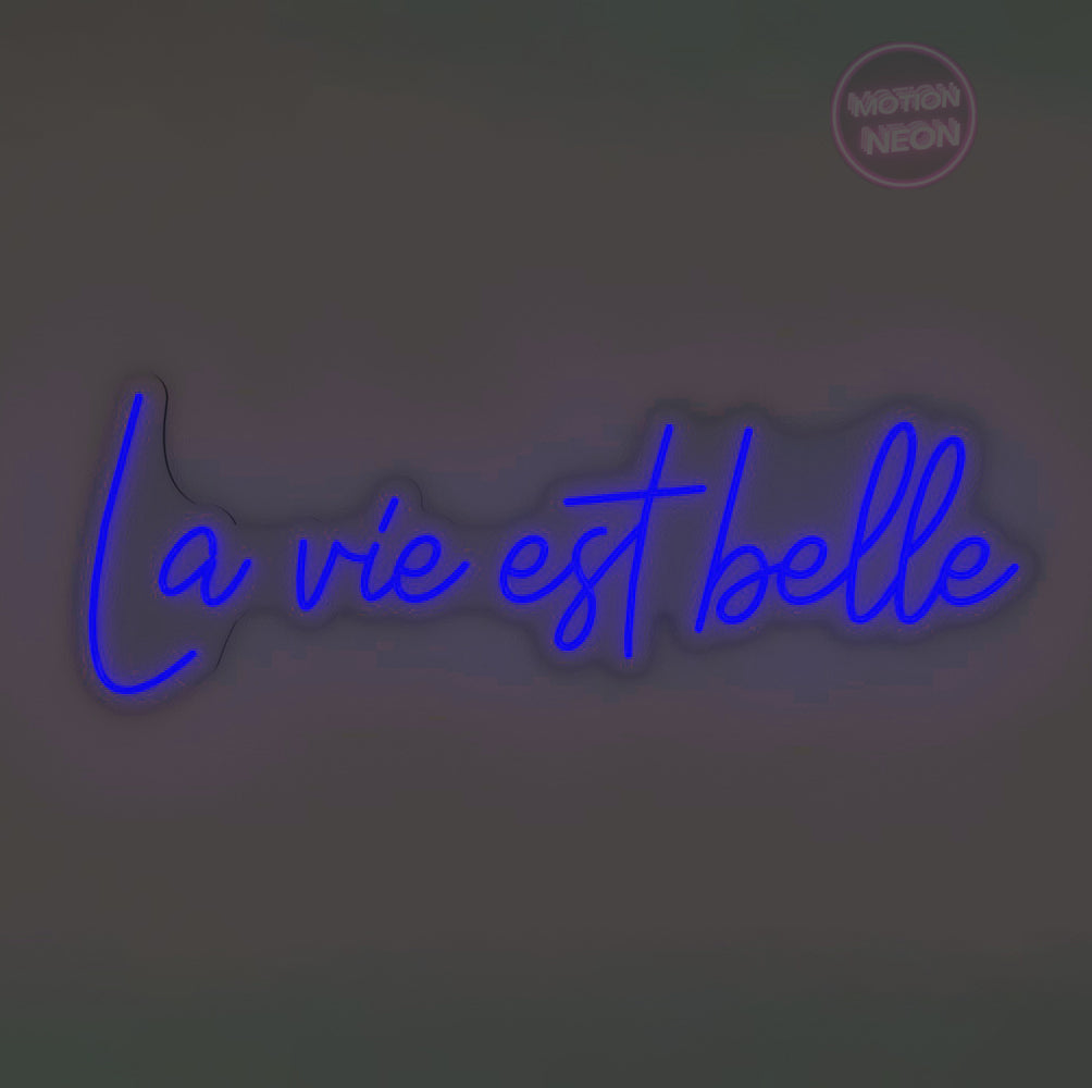 La vie est belle
