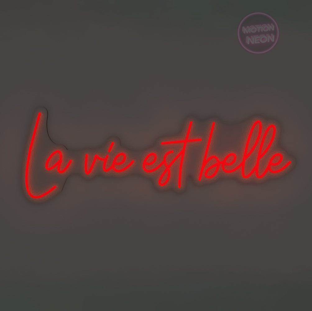 La vie est belle