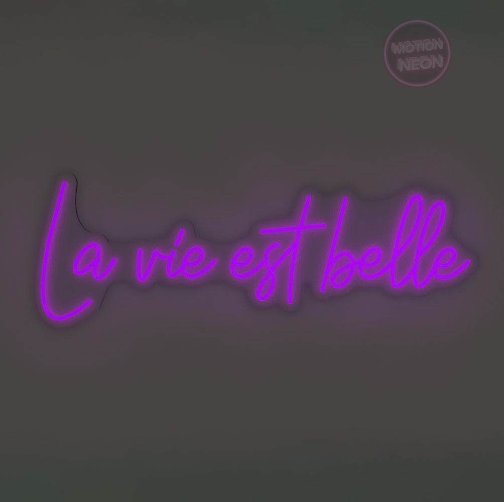 La vie est belle