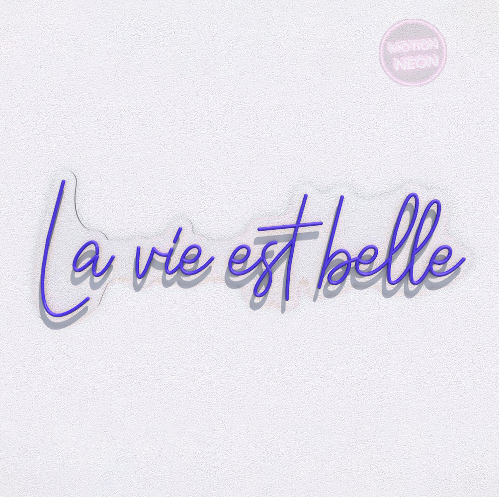 La vie est belle