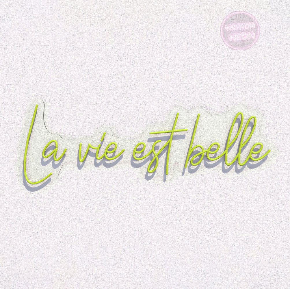 La vie est belle