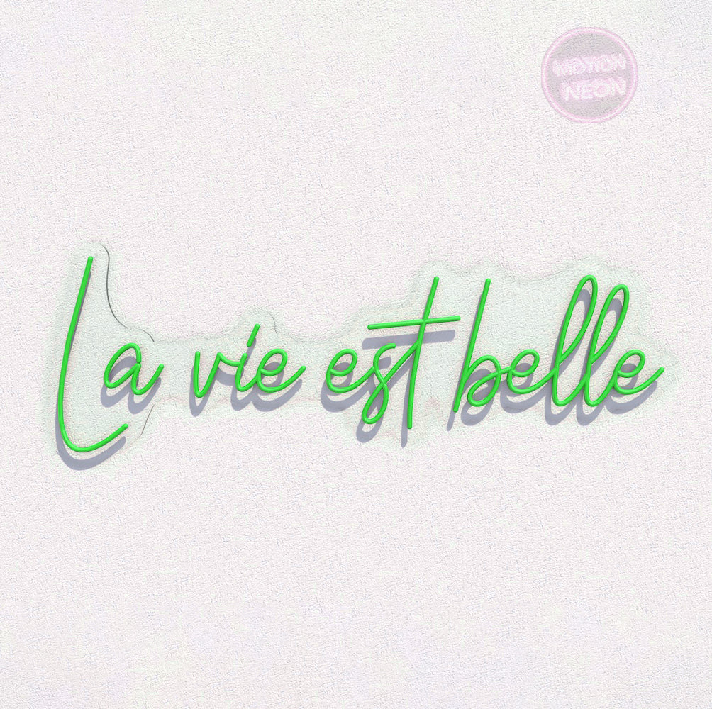 La vie est belle