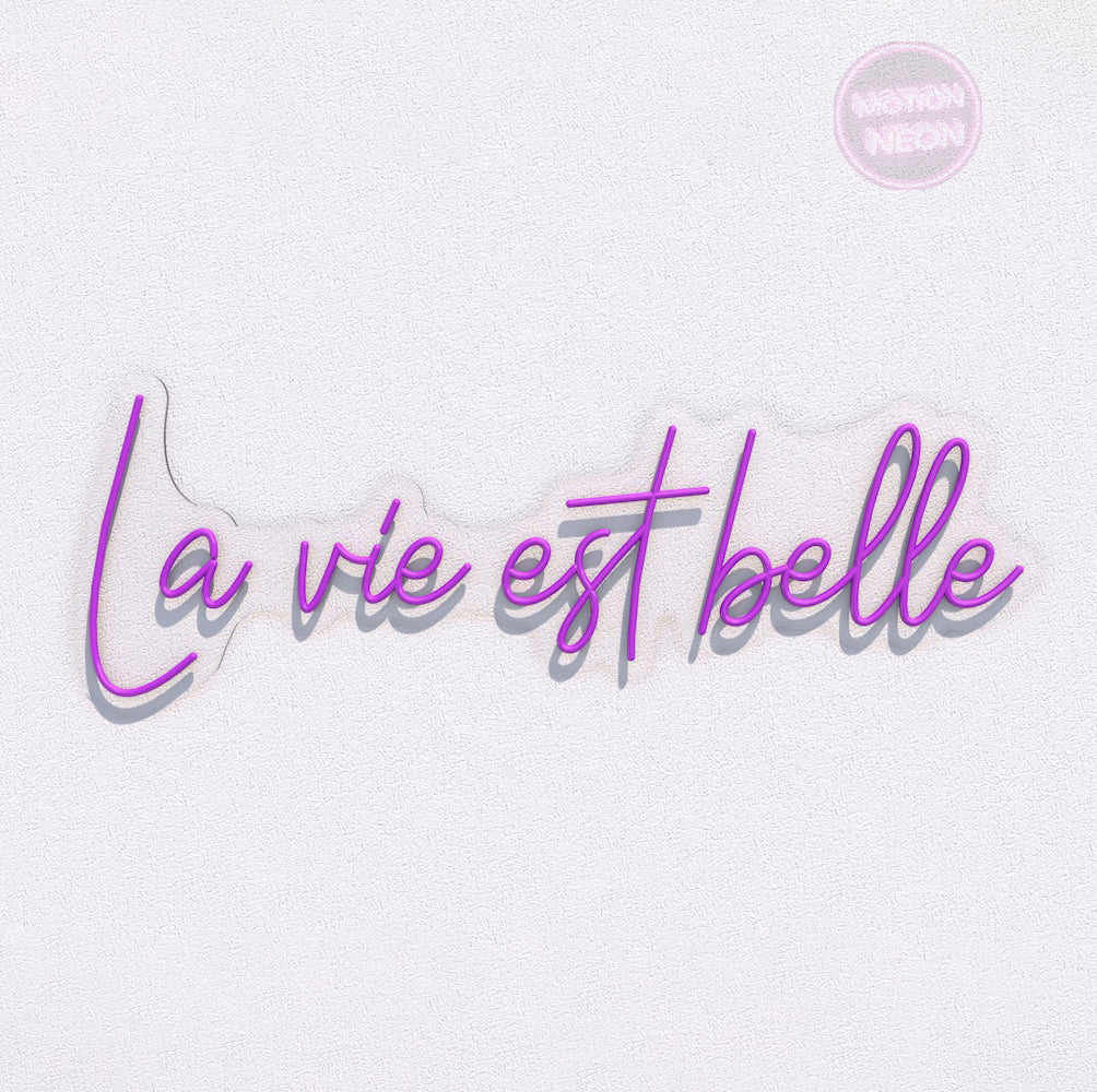 La vie est belle