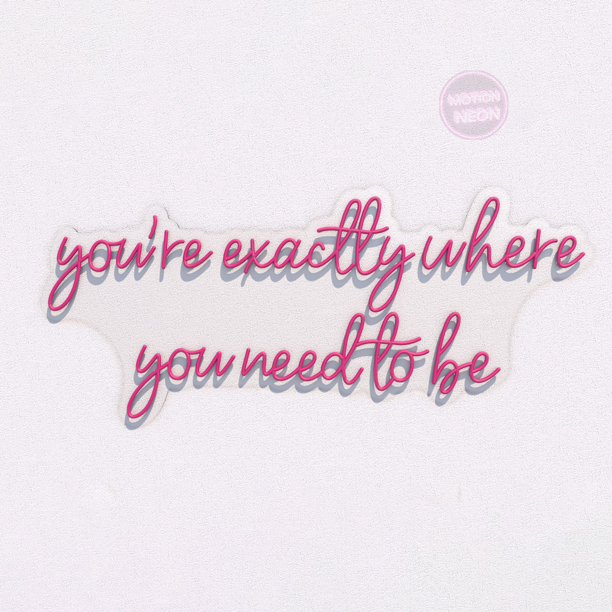 You’re exactly where you need to be