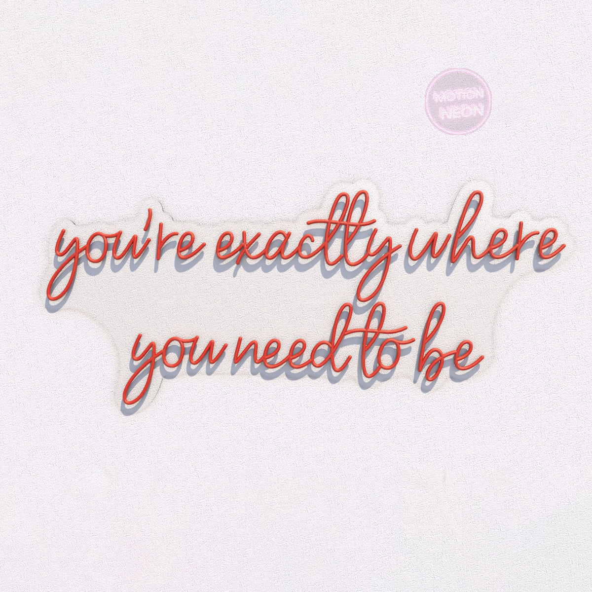 You’re exactly where you need to be