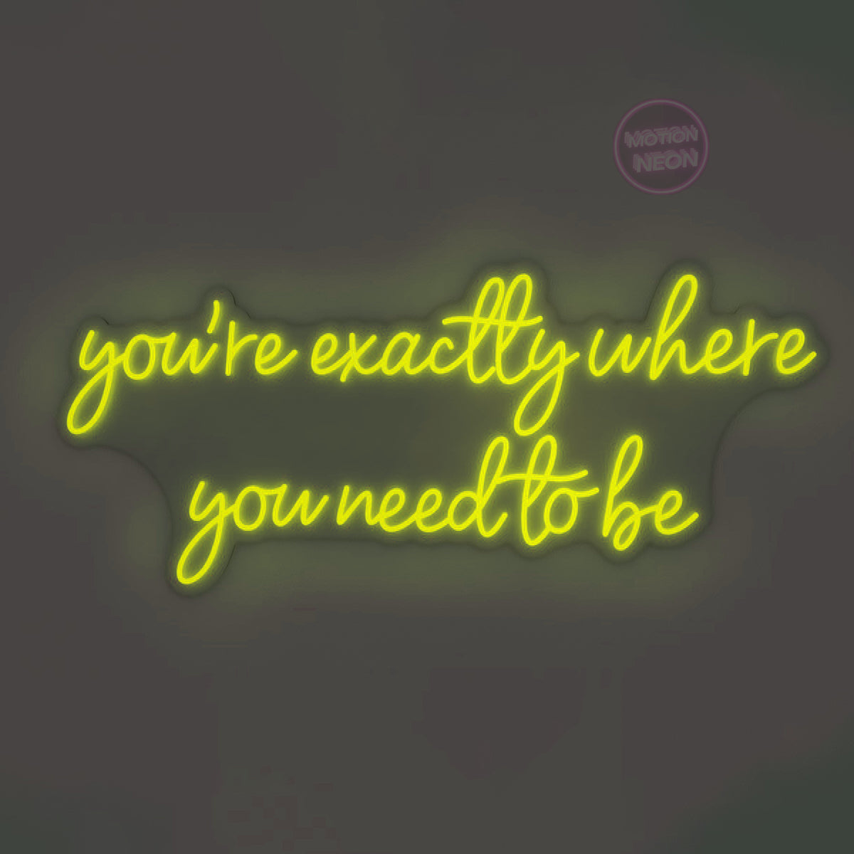 You’re exactly where you need to be