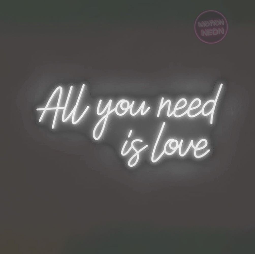 All you need is love