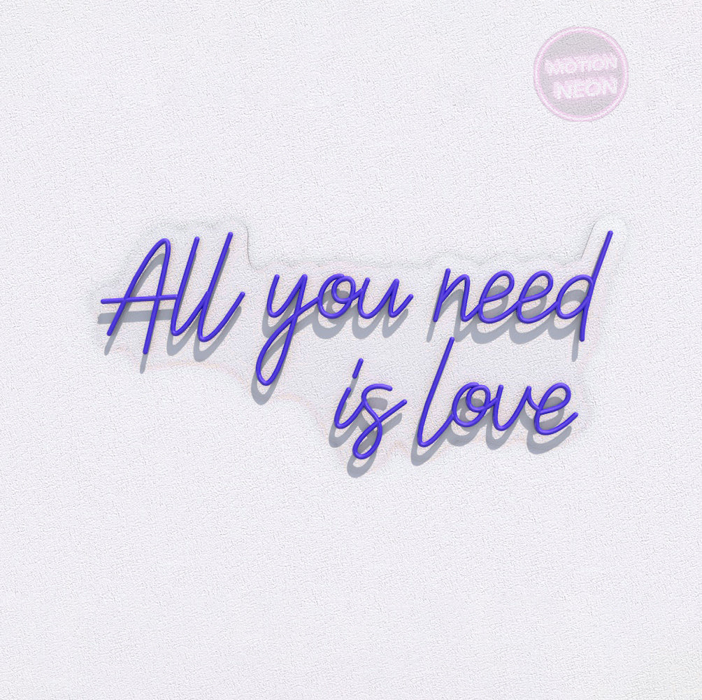 All you need is love