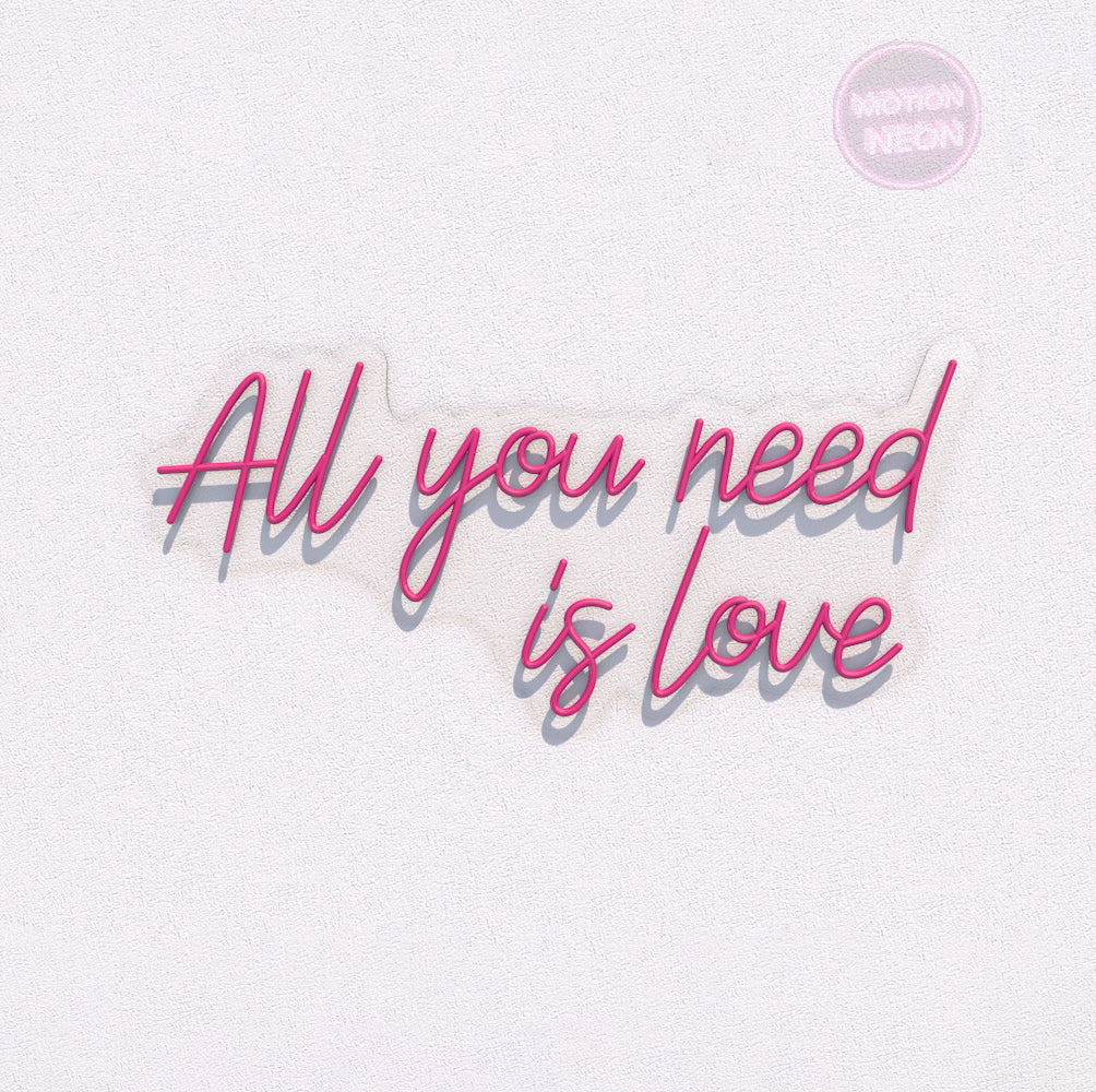 All you need is love