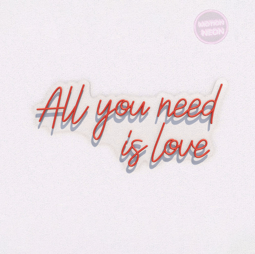 All you need is love
