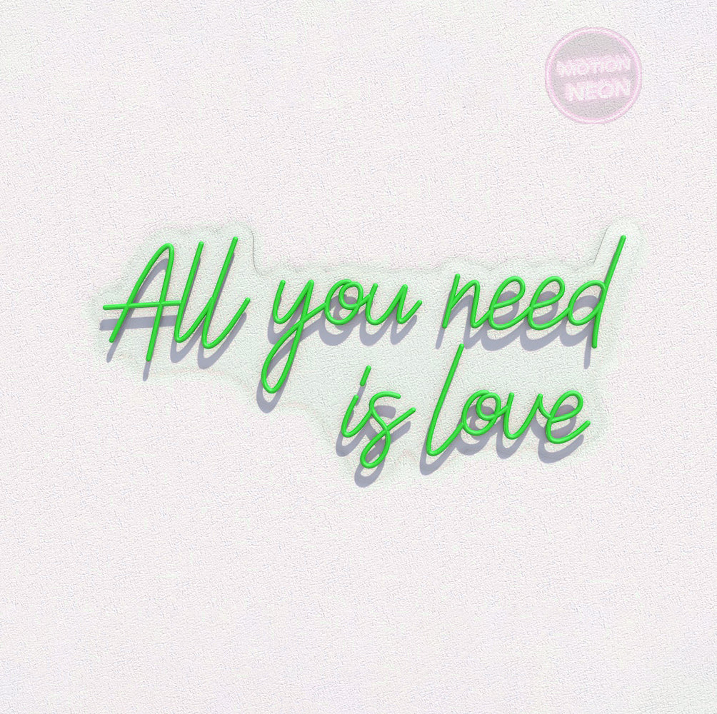 All you need is love