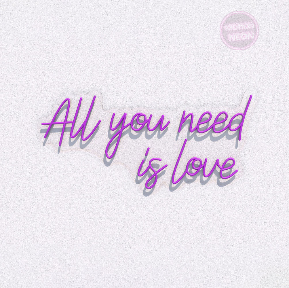 All you need is love