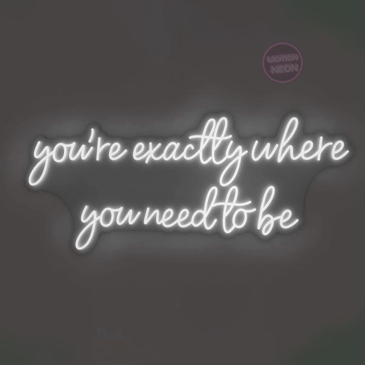 You're exactly where you need to be